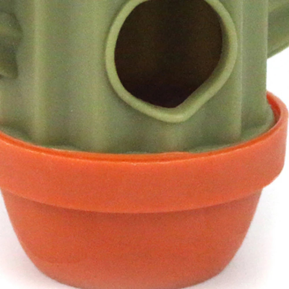 Dispensador de bolsas para mascotas Yommy Cactus - uso